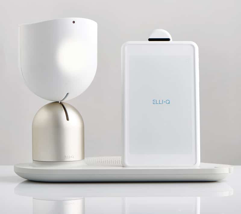 ElliQ is a social robot that converses with older adults